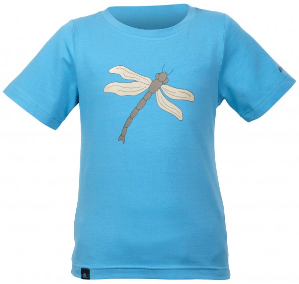 Bergans Kinder T Shirt Dragonfly azure blau