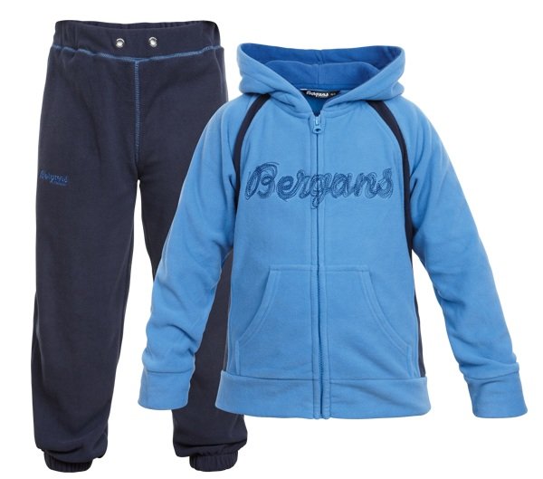 Bergans  Smadol Kids Set Fleece 2 Teiler für Kinder Jogginganzug Hausanzug