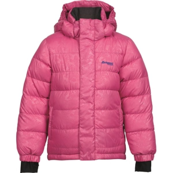 Bergans Down Kids Jacket Kinderdaunenjackevon Bergans  Farbe Magenta pink