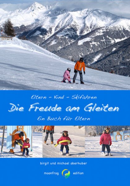 Die Freude am Gleiten Eltern-Kind-Skifahren