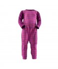 Merinowollbody Devold® Breeze Baby Sleepsuit, Farbe: plum