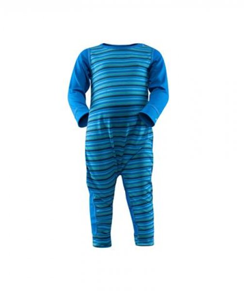 Merinowollbody Devold® Breeze Baby Sleepsuit, Farbe: space blue