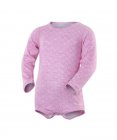 Devold Active Baby Body Farbe rose Merinowollbody für Kinder