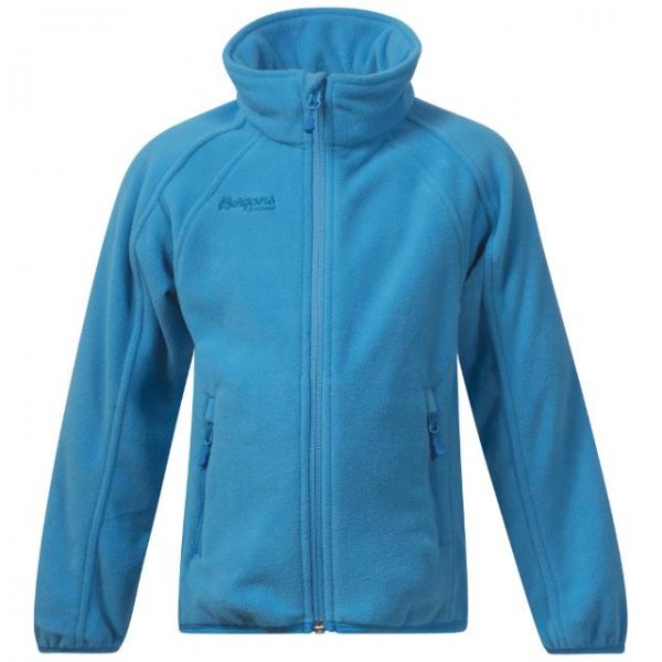 Bergans Bolga Kids Jacket Fleecejacke für Kinder bright Sea Blue