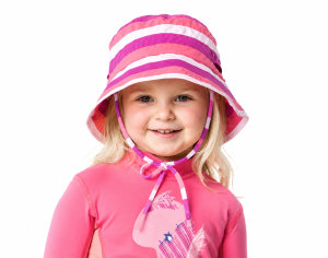 Hyphen Birdy Hat stripes Gr. 42-52 Sonnenschutzhut für Kinder
