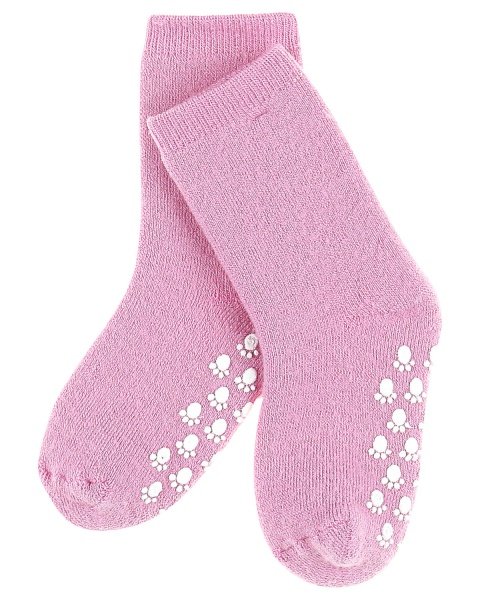 Joha Wollsocken Stoppersocken rosa