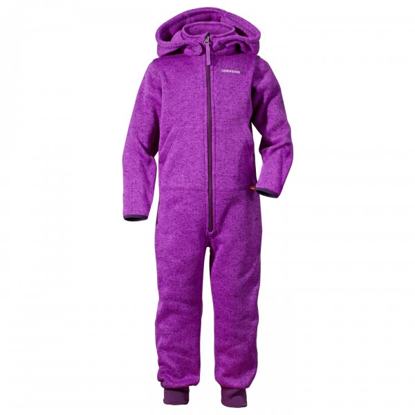 Gestrickter FleeceOverall von Didriksons  Jumpsuit amethyst