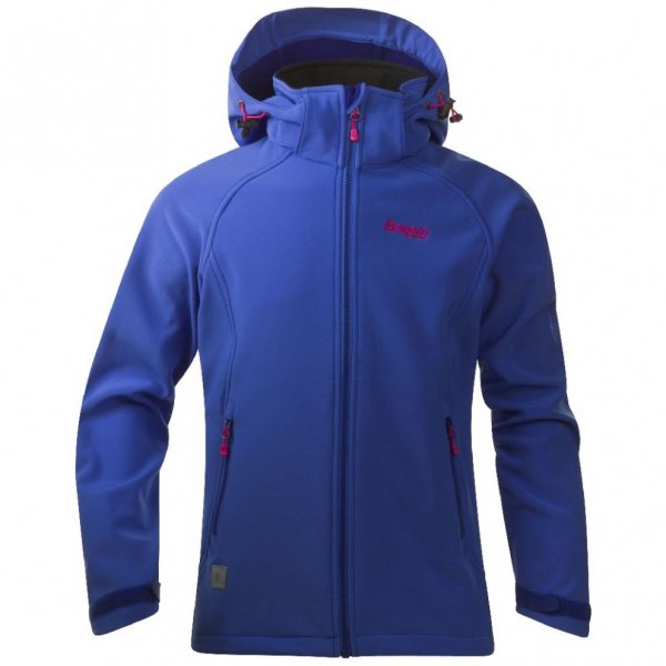 Bergans Vennesla Girl Jacket warm cobaldblue/pink